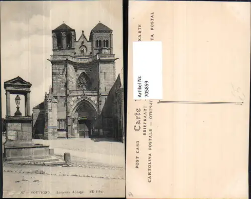 705859 France Souvigny Ancienne Abbaye Kloster Kirche