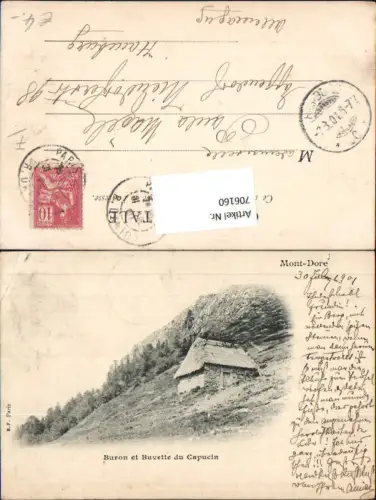 706160 France Mont-Dore Buron et Buvette du Capucin