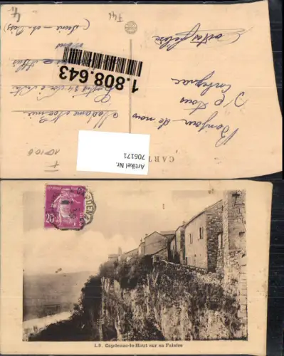 706171 France Capdenac-le-Haut sur sa Falaise