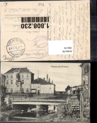 706178 France Fresnes-en-Woevre Brücke