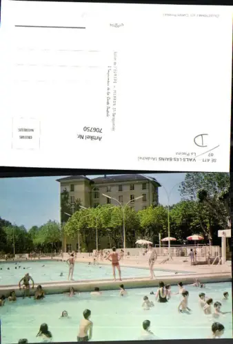 706750 Ardeche Vals les Bains Auvergne Rhone Alpes Freibad Bad Bademode