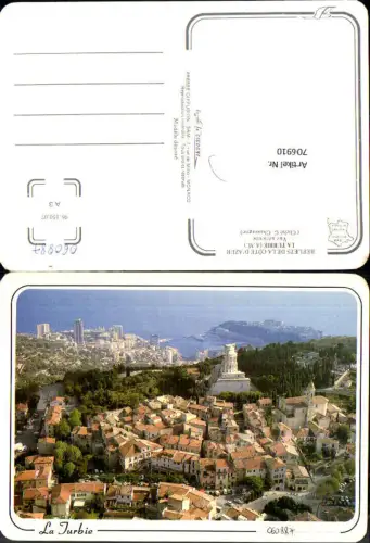 706910 Alpes Maritimes La Turbie Cote D`Azur