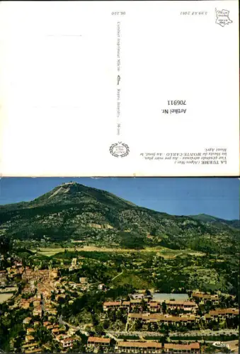 706911 Alpes Maritimes La Turbie Cote D`Azur