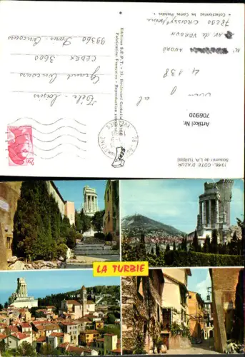 706920 Alpes Maritimes La Turbie Cote D`Azur
