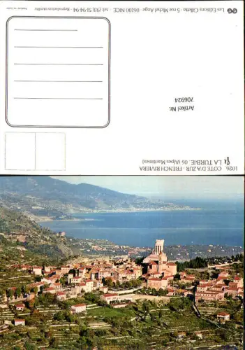 706924 Alpes Maritimes La Turbie Cote D`Azur