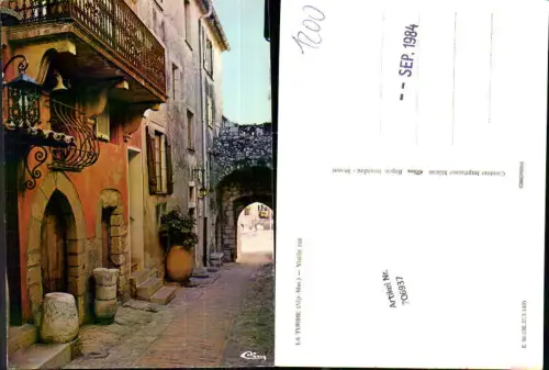 706937 Alpes Maritimes La Turbie Cote D`Azur