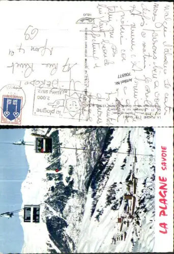 706977 Savoie La Plagne Le Christina et Everest Bus Autobus Hotel
