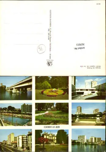 707011 France Seine Choisy Le Roi