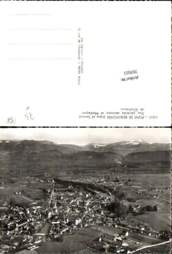 707021 France Isere et Savoie Pont de Beauvoisin