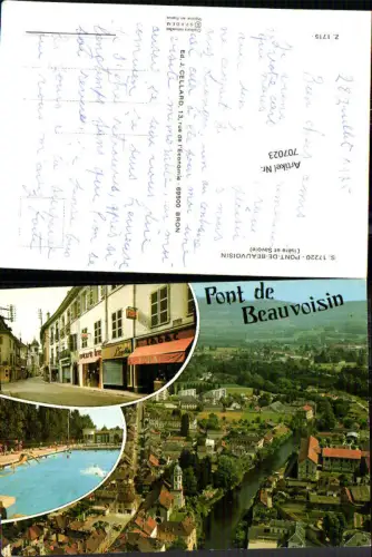 707023 France Isere et Savoie Pont de Beauvoisin