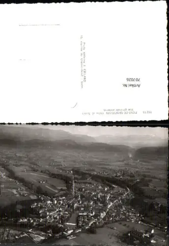 707026 France Isere et Savoie Pont de Beauvoisin Vue Aerienne Luftbild