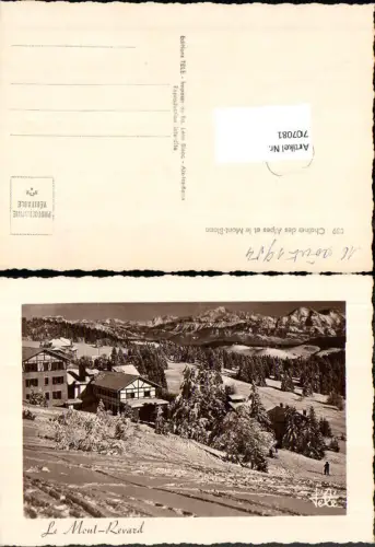 707081 France Savoie Aix les Bains Le Mont Revard