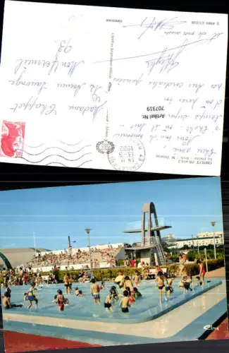 707319 France Maine et Loire Cholet Freibad Bad Sprungturm Bademode