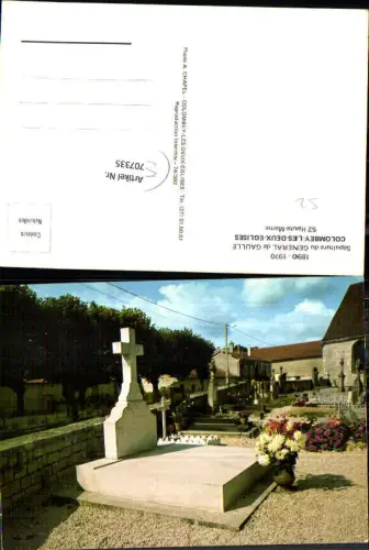 707335 France Colombey Les Deux Eglises Haute Marne