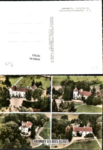 707351 France Colombey Les Deux Eglises Haute Marne