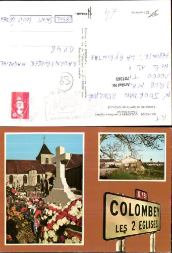 707365 France Colombey Les Deux Eglises Haute Marne