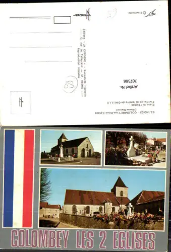 707366 France Colombey Les Deux Eglises Haute Marne
