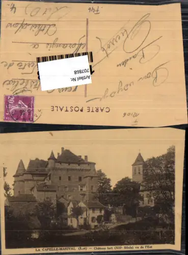 707868 France La Capelle-Marival Lot Chateau Fort