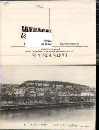 707890 France Chateau Thierry Vieux Chateau
