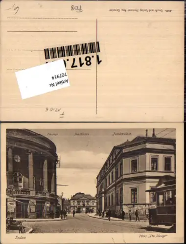 707914 France Sedan Platz Du Rivage Theater