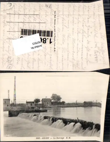 707915 France Ablon Wehr Le Barrage