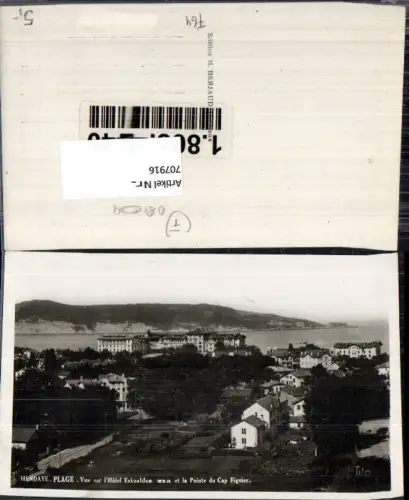 707916 France Hendaye Plage