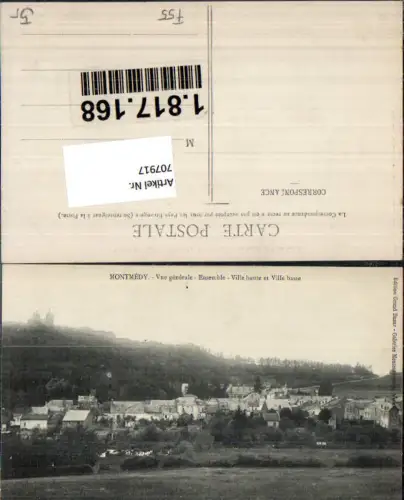 707917 France Montmedy Ville haute