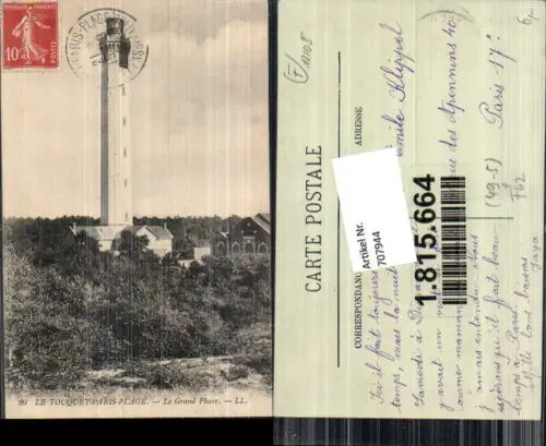 707944 France Le Tourquet Paris Plage Grand Phare Turm Leuchtturm