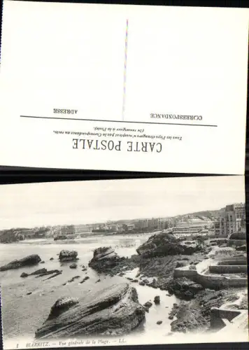 708434 France Biarritz Wellen Meer