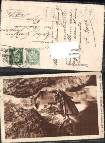 708454 France Les Gorges du Sierroz Höhle Grotte