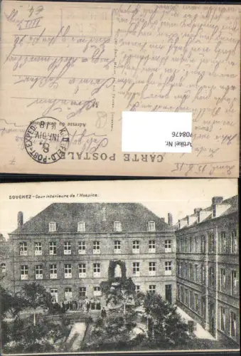 708476 France Souchez Hospice K.D. Feldpost Inf. Div. 18