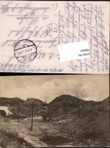 708493 France Fort Camp de Romains K.D. Feldpost 1917