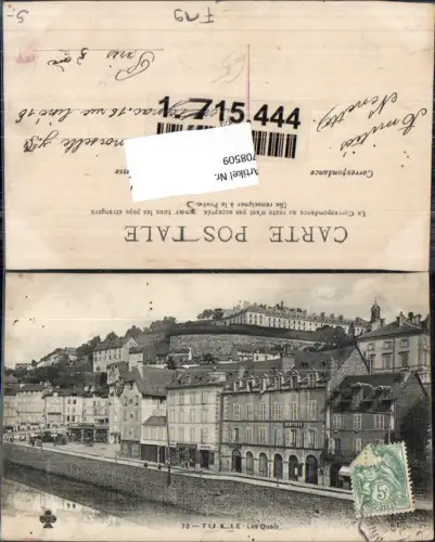 708509 France Tulle Les Quais