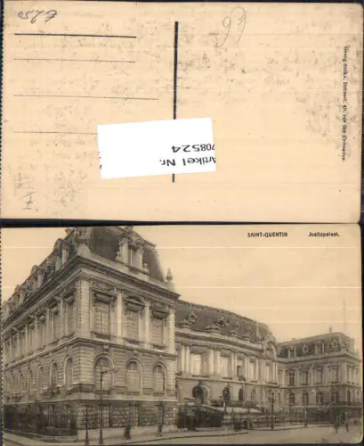 708524 France Saint Quentin Justizpalast
