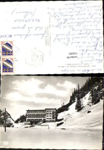710301 Foto AK Les Brevieres Savoie Centre Le Rocher Blanc France