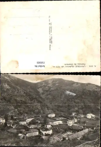710303 Foto AK Laviolle Ardeche Hameau du Chambon France