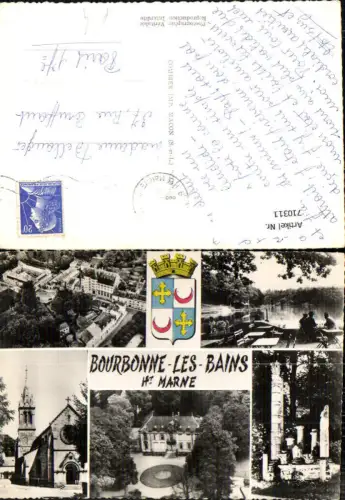 710311 Mehrbild AK Bourbonne-les-Bains Ht. Marne France