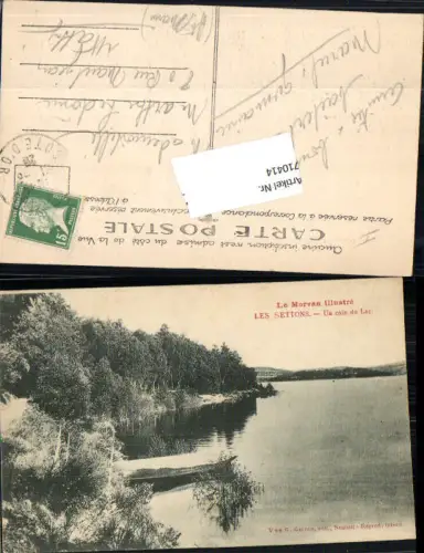 710414 France Le Morvan Illustre Les Settons