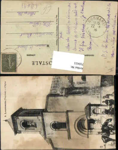 710421 France Lourmarin Vaucluse Kirche Eglise