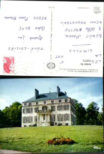 710771 France Blaiserives Haute Marne Le chateau Colonie de vacanes del E.D.F.
