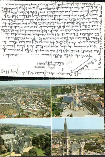 710782 France Mehrbild AK Chemille L Eglise Kirche