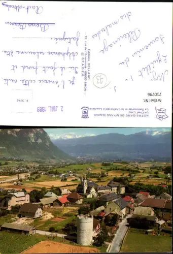 710796 France Notre-Dame de Myans Savoie Le Chef Lieu La Savoyarde et la Chaine de la Lauziere