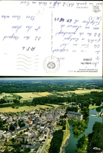 710826 France Luftbild Cheffes-sur-Sarthe Vue generale aerienne