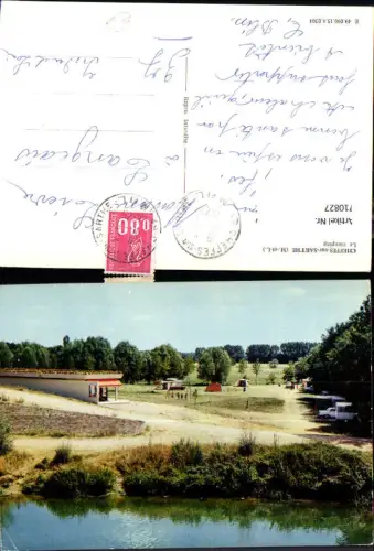 710827 France Cheffes-sur-Sarthe Le camping Campingplatz Campen Zelten