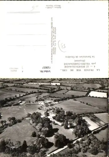 710837 France Luftbild Le Bignon-du-Maine pres Villiers-Charlemagne Mayenne Le Sanatorium de Clavieres