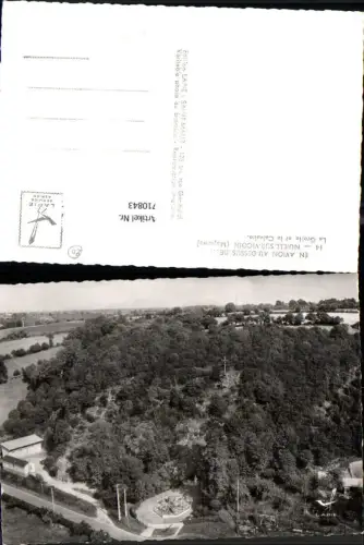 710843 France Foto AK Nuille-sur-Vicoin Mayenne La Grotte et le Calvaire Kreuz