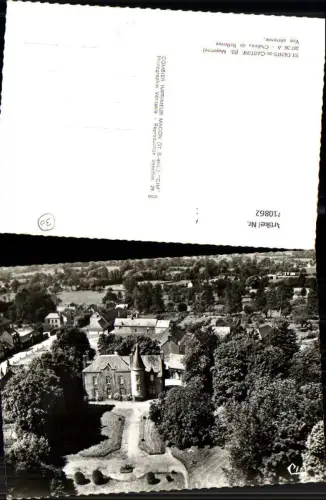 710862 France Luftbild St-Denis-de-Gastine Mayenne Chateau de Bellevue Vue aerienne