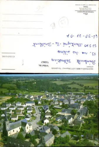 710867 France Luftbild Montigne-le-Brillant Mayenne Vue generale aerienne