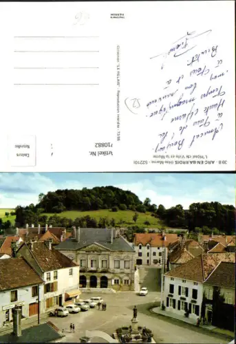 710882 France Arc-en-Barrois Haute Marne L Hotel de Ville et la Motte