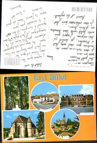 710891 France Mehrbild AK Fayl-Billot Haute Marne Bois Banal Place de la Barre L Eglise